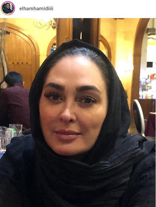 کلافگی الهام حمیدی از کامنت های توهین آمیز در اینستاگرام