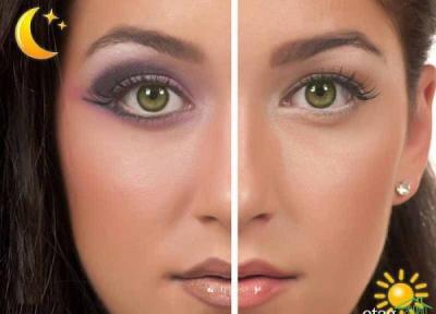 چرا آرایش در شب و روز با هم فرق دارد؟