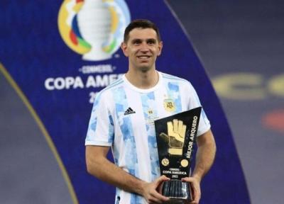 هزینه قابل توجه دروازه بان آرژانتین برای حفاظت از مدال قهرمانی