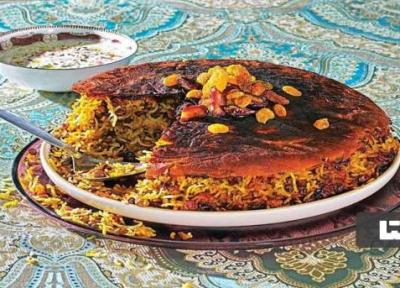 طرز تهیه عدس پلو شکم پر مجلسی